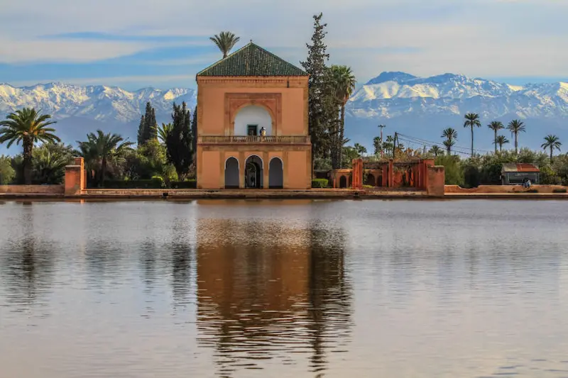 Garden menara Marrakech