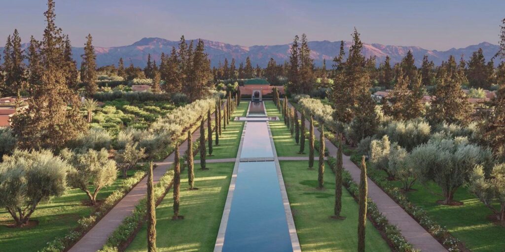 The oberoi Marrakech hotel