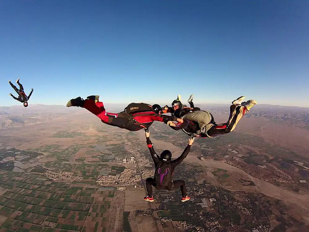 skydiving taroudan Agadir