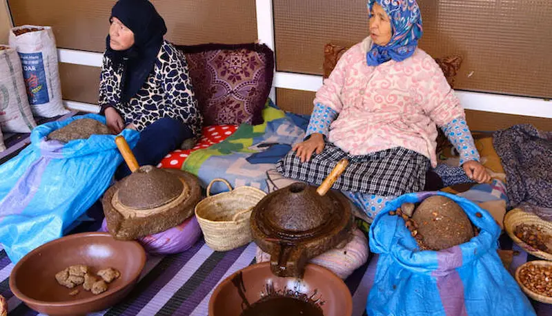 Argan cooperative women ourika valley