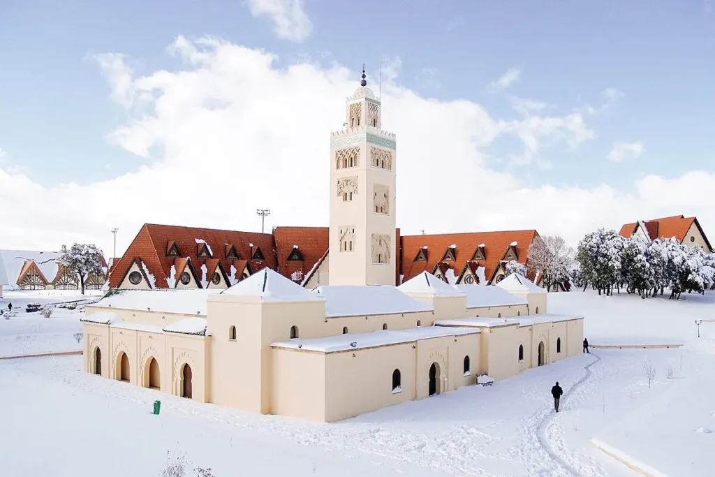 Ifrane Snow Morocco