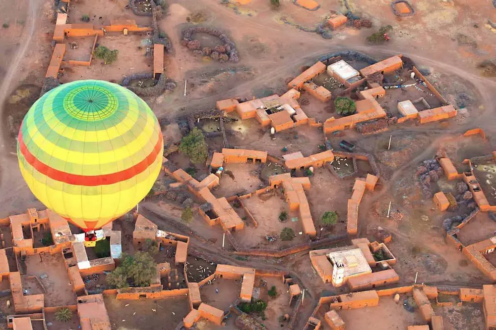 Marrakech hot air balloon flights