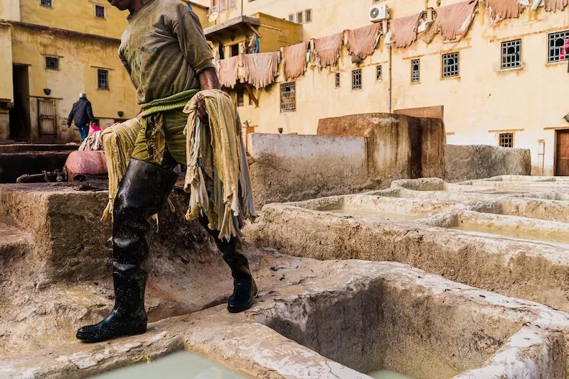 Morocco Fez Chouara Tannery Visit guide