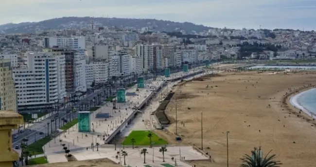 Tangier beach Morocco