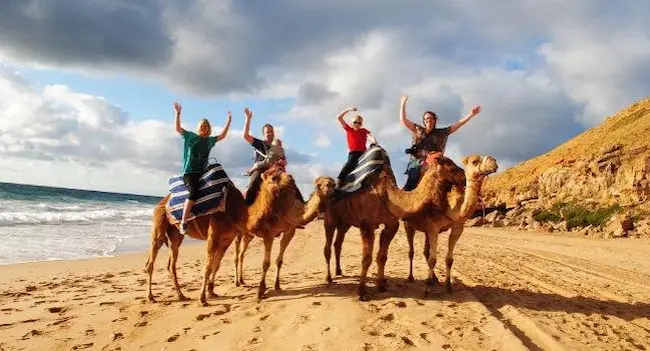 Tangier beach activities