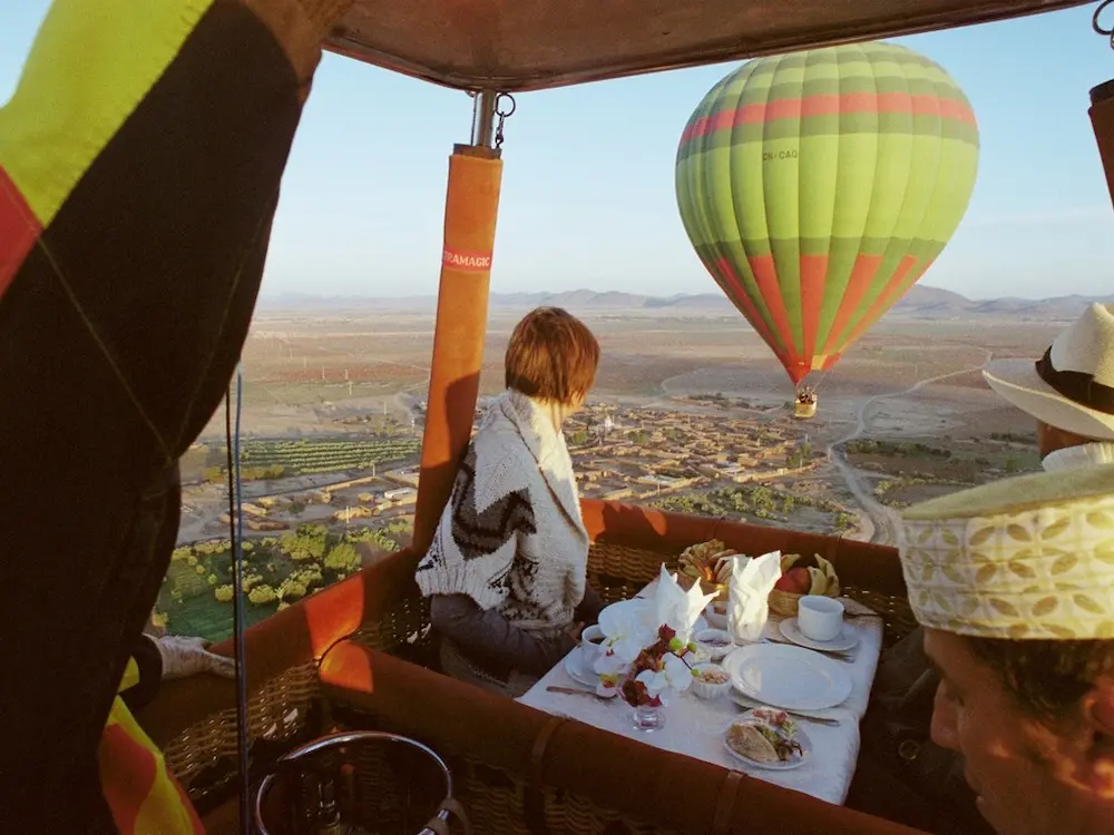 hot air balloon marrakech experience