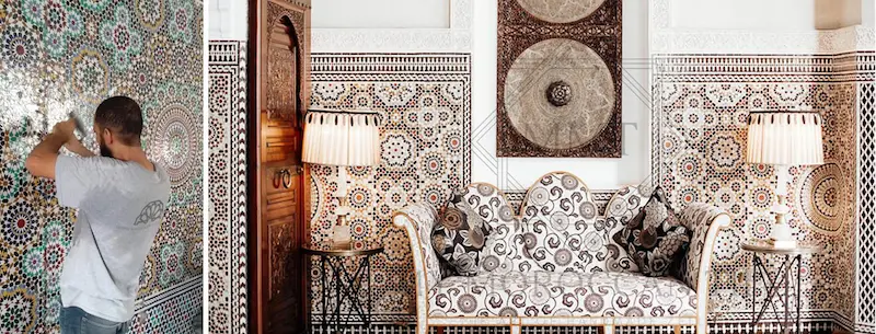 moroccan tiles collection