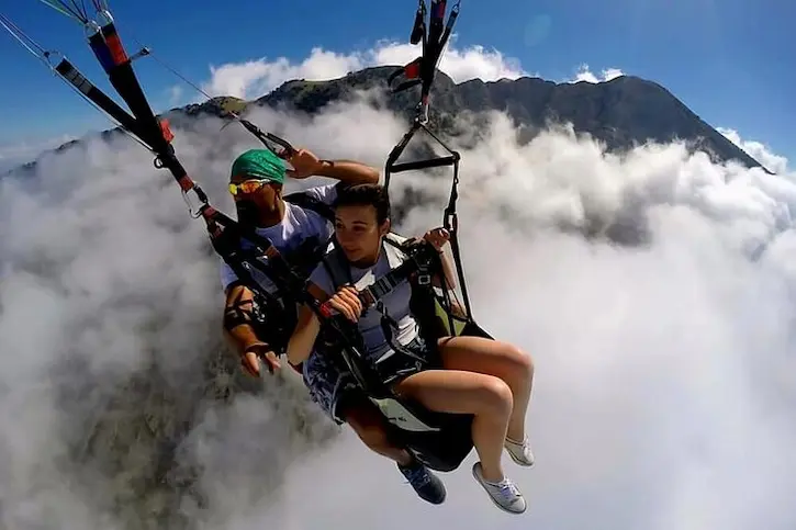 Paragliding Tourists